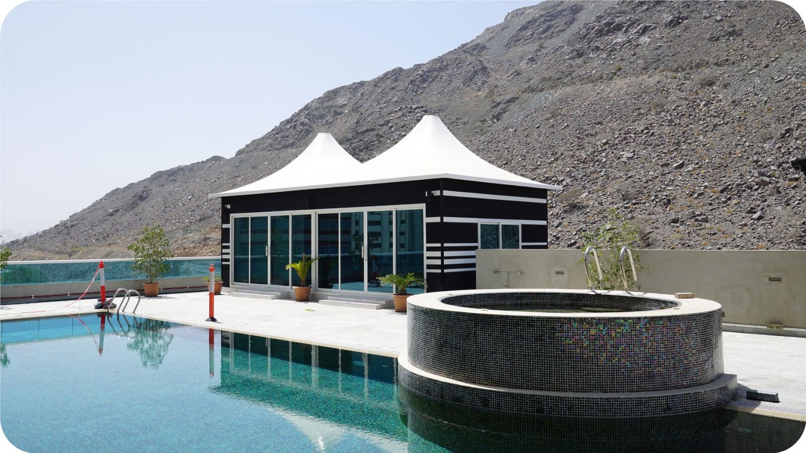 Arabic Tent Exterior 