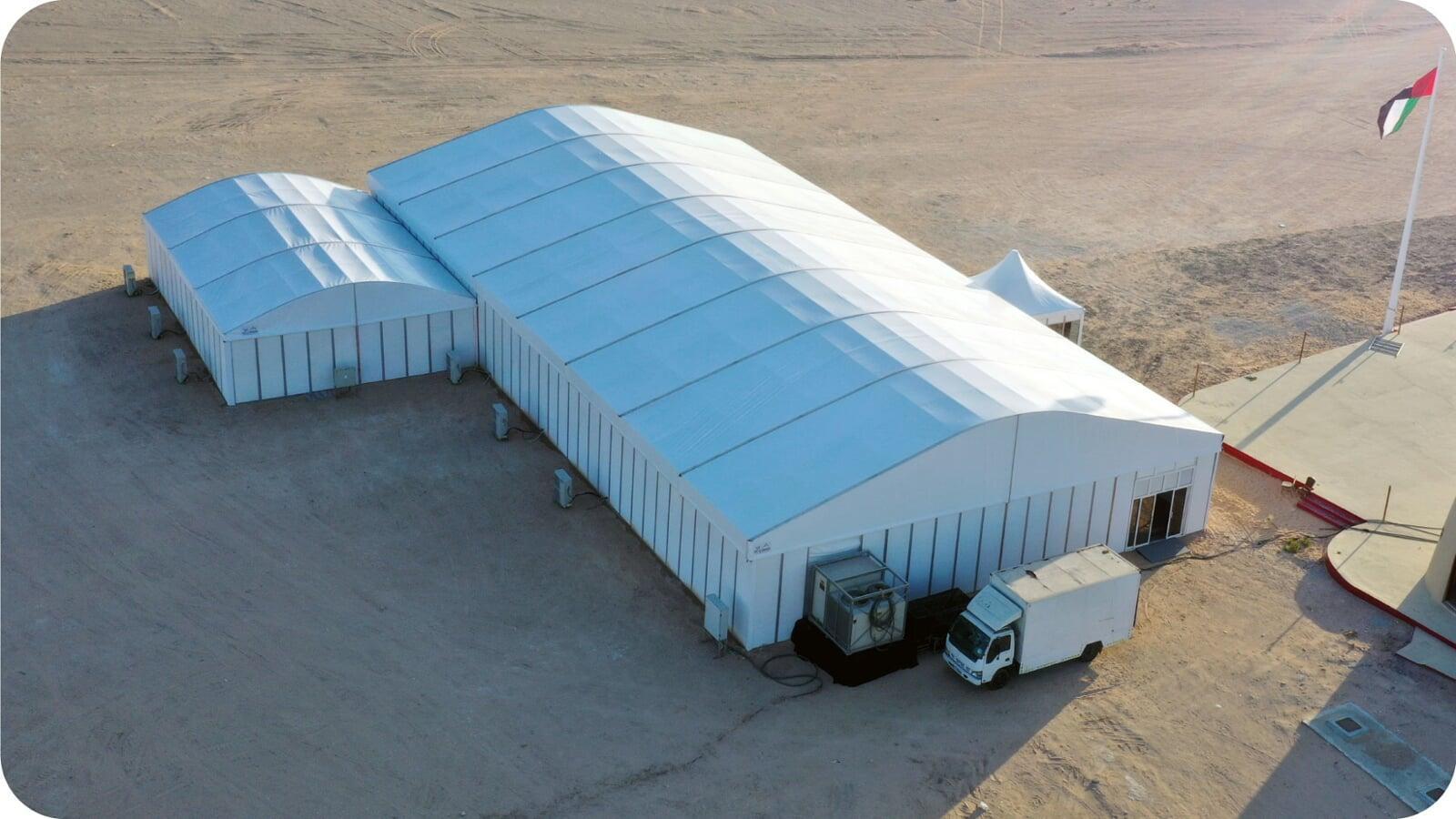 Arch Tent Exterior 