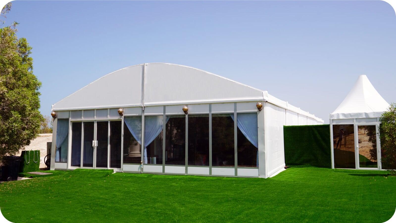 Arch Tent Exterior 