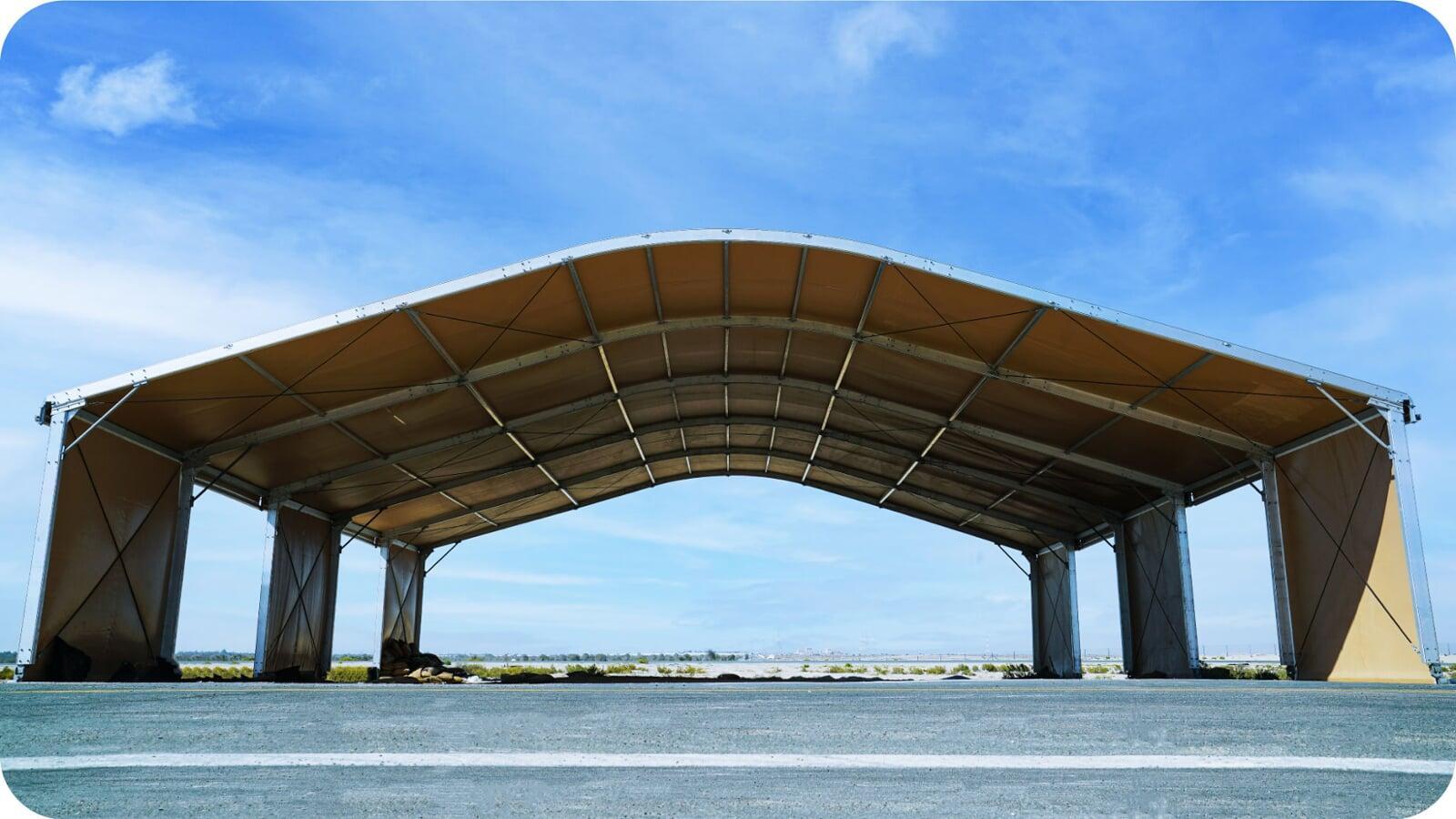 Arch Tent Exterior 