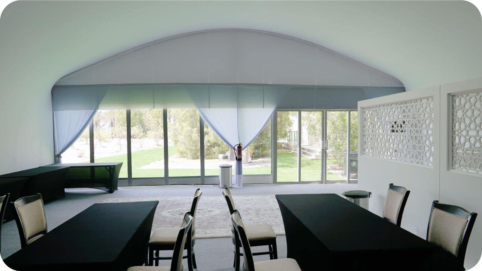 Arch Tent Interior 