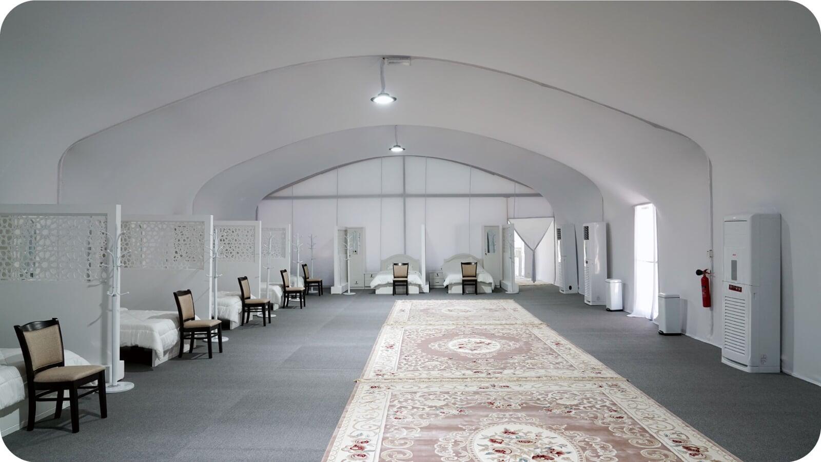 Arch Tent Interior 
