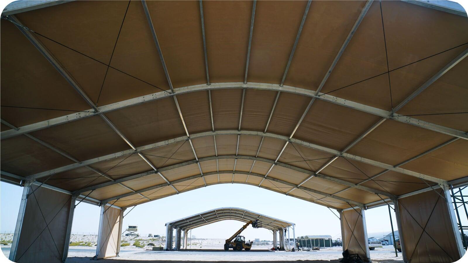 Arch Tent Interior 