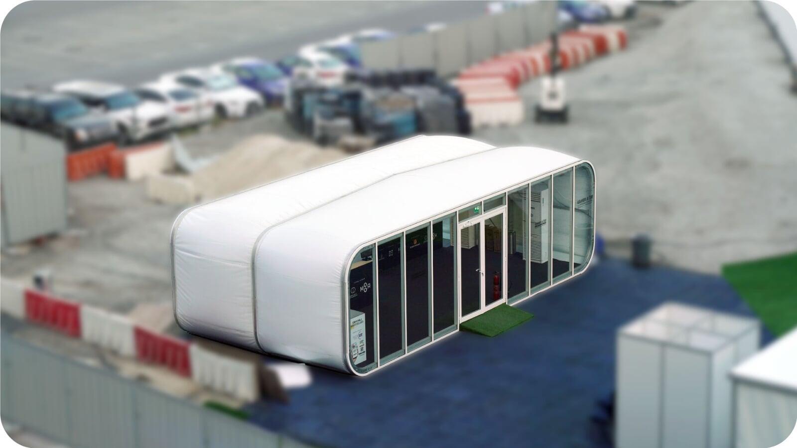 Capsule Tent Exterior 