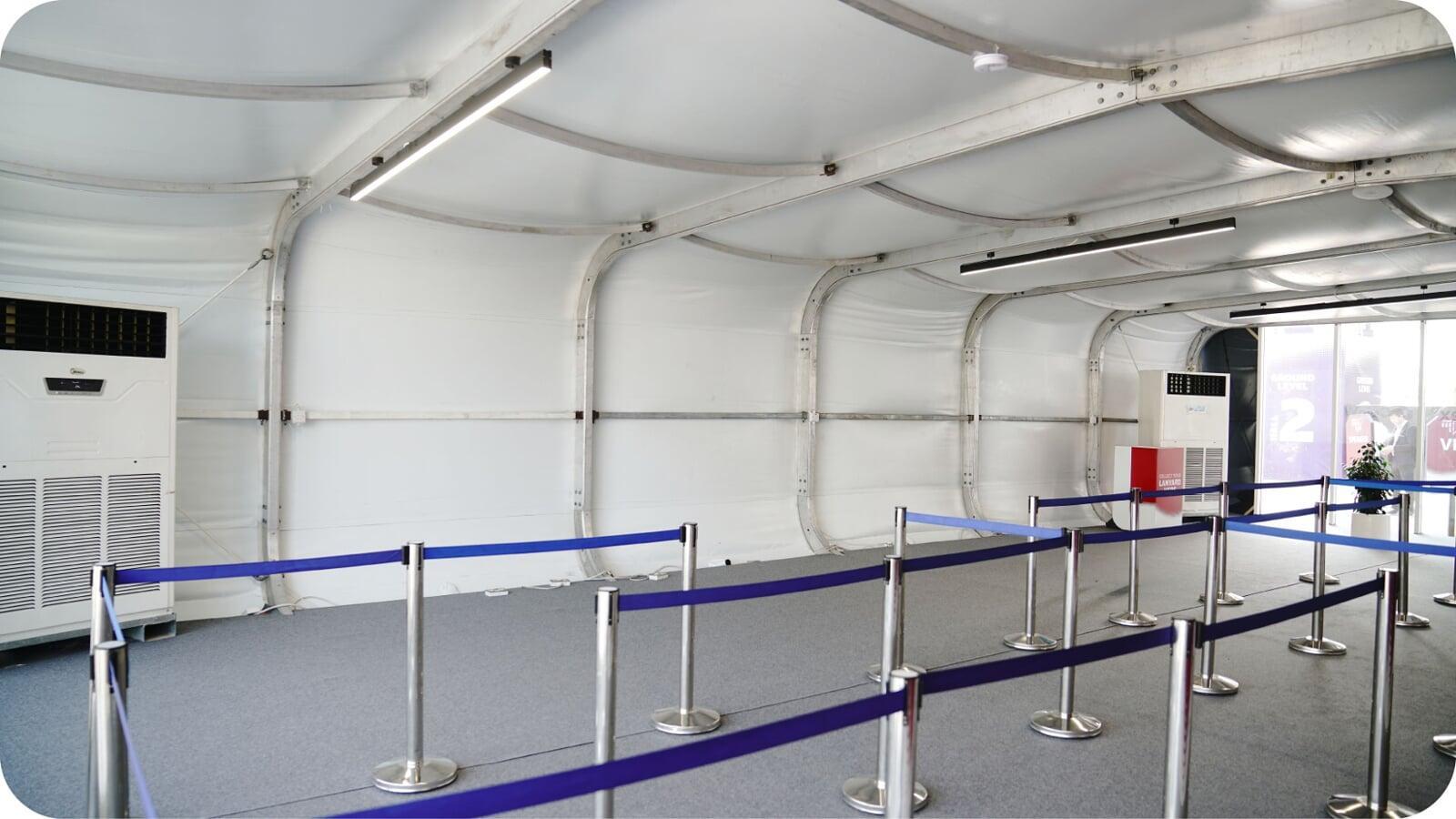 Capsule Tent Interior