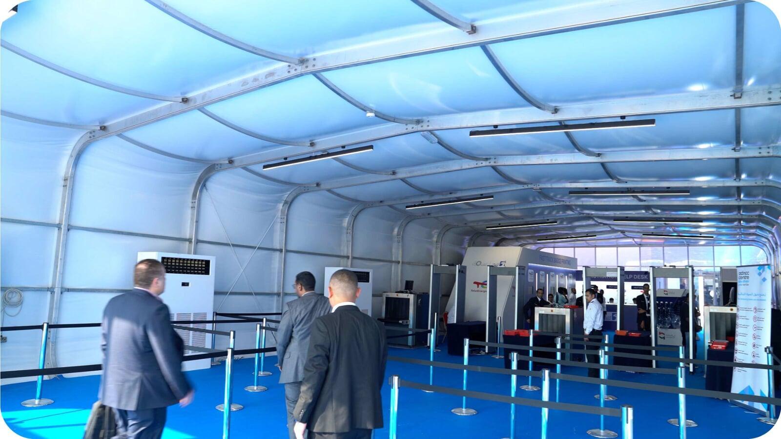 Capsule Tent Interior