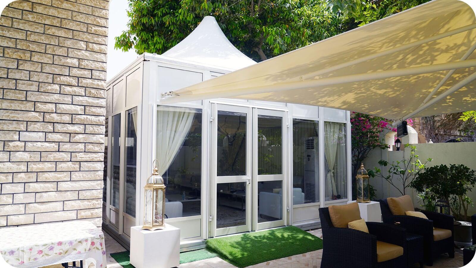Polygon Tent Exterior 