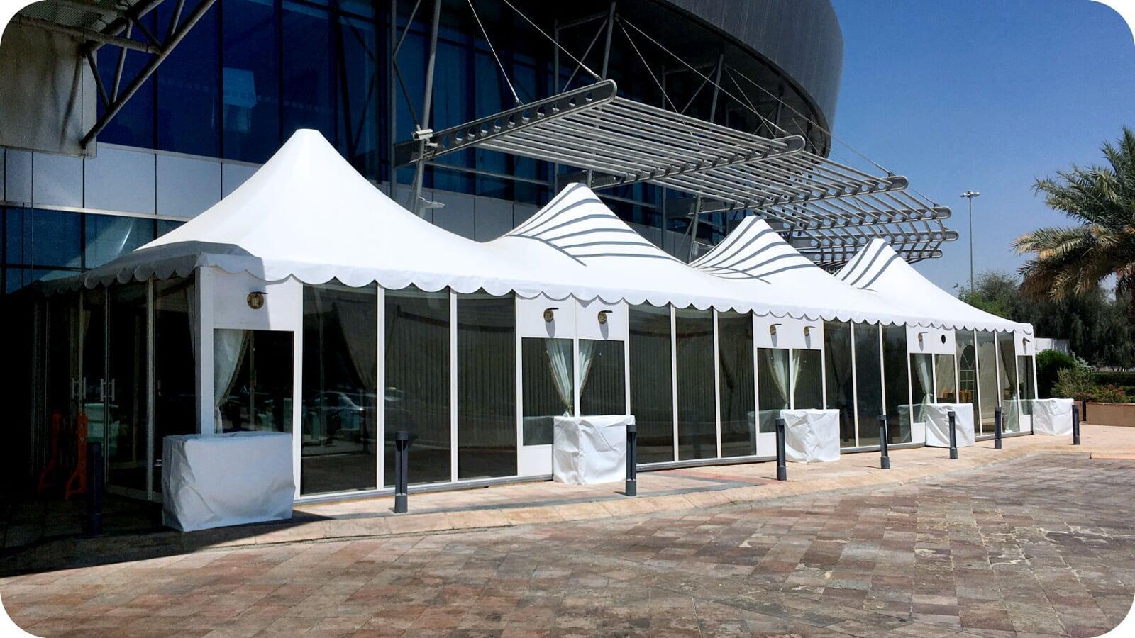 Polygon Tent Exterior 