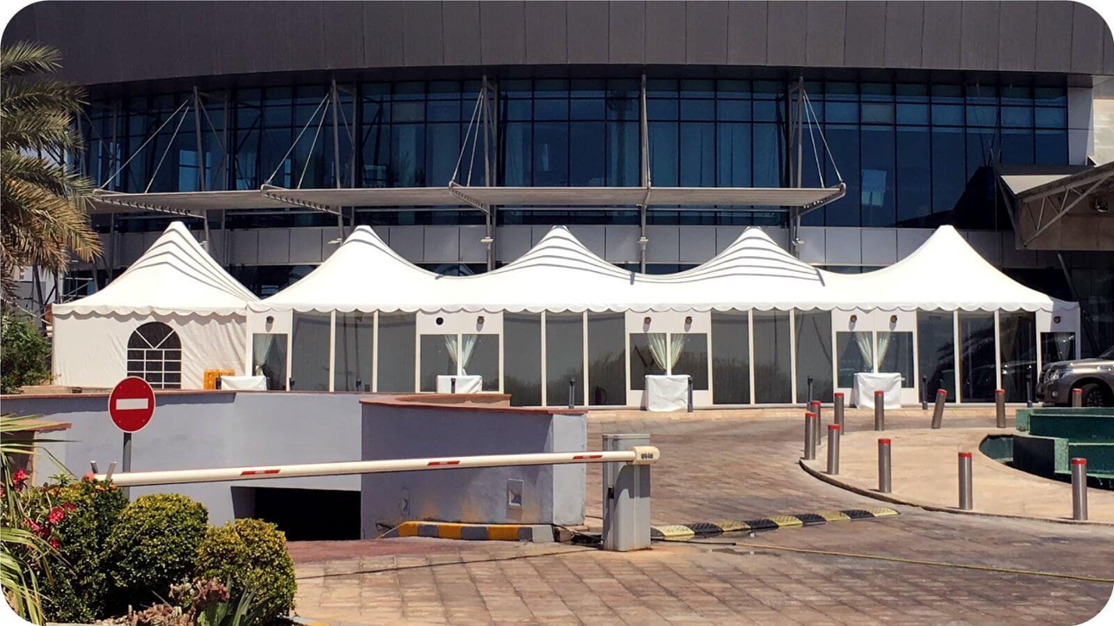 Polygon Tent Exterior 
