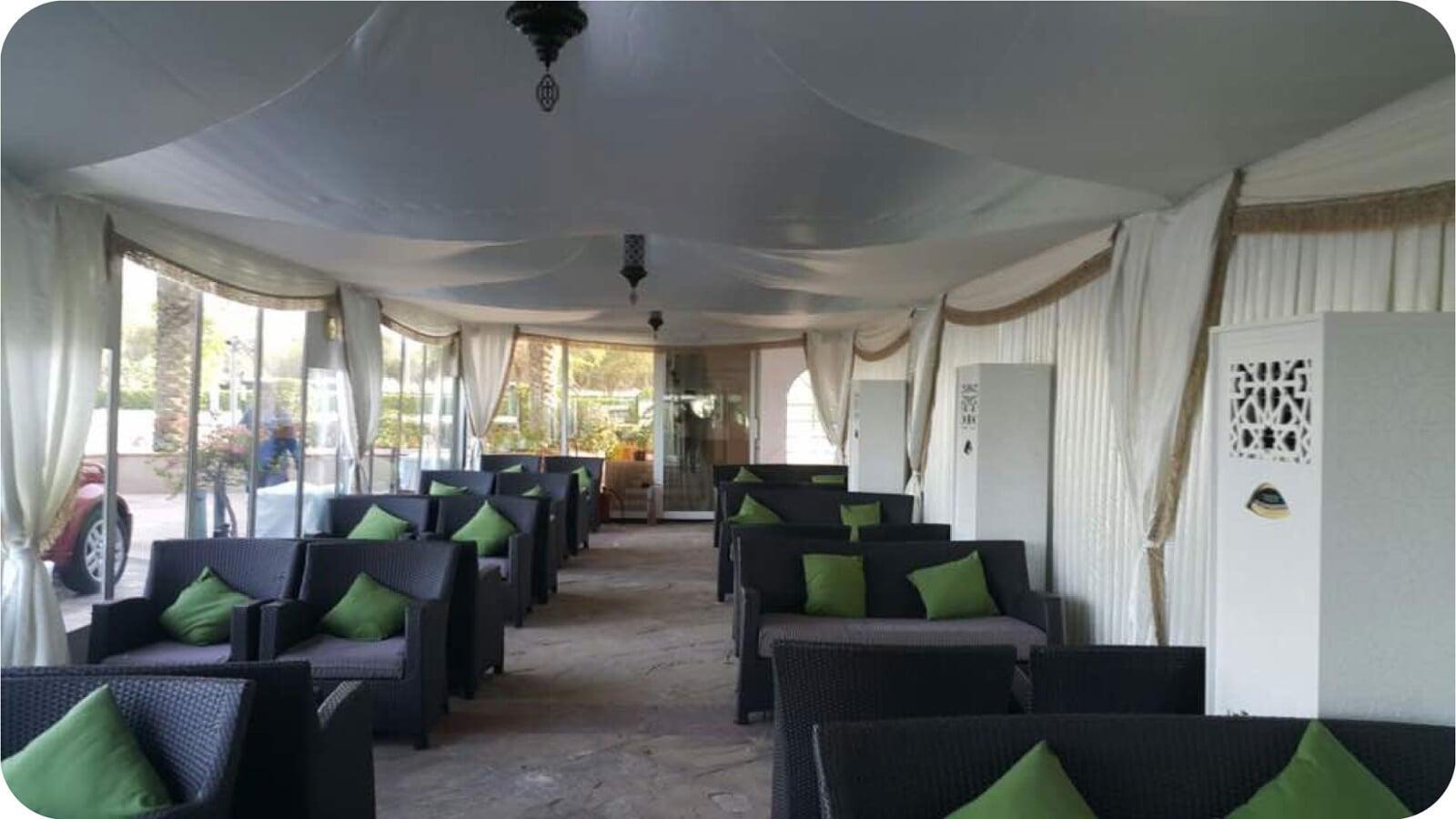 Polygon Tent Interior 