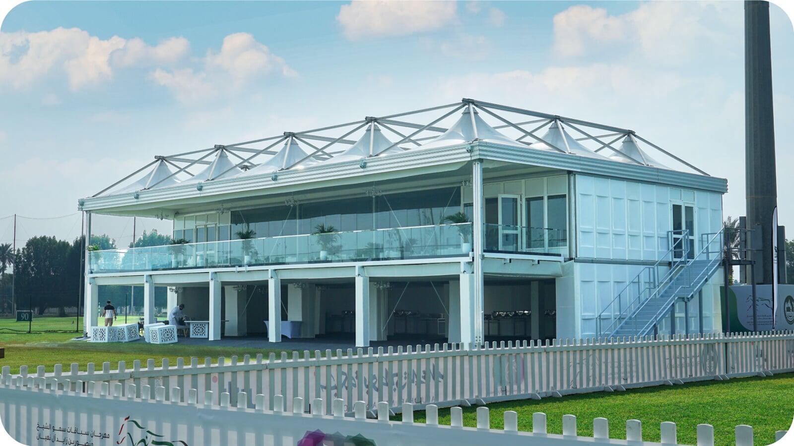 Double Decker Tent Exterior 