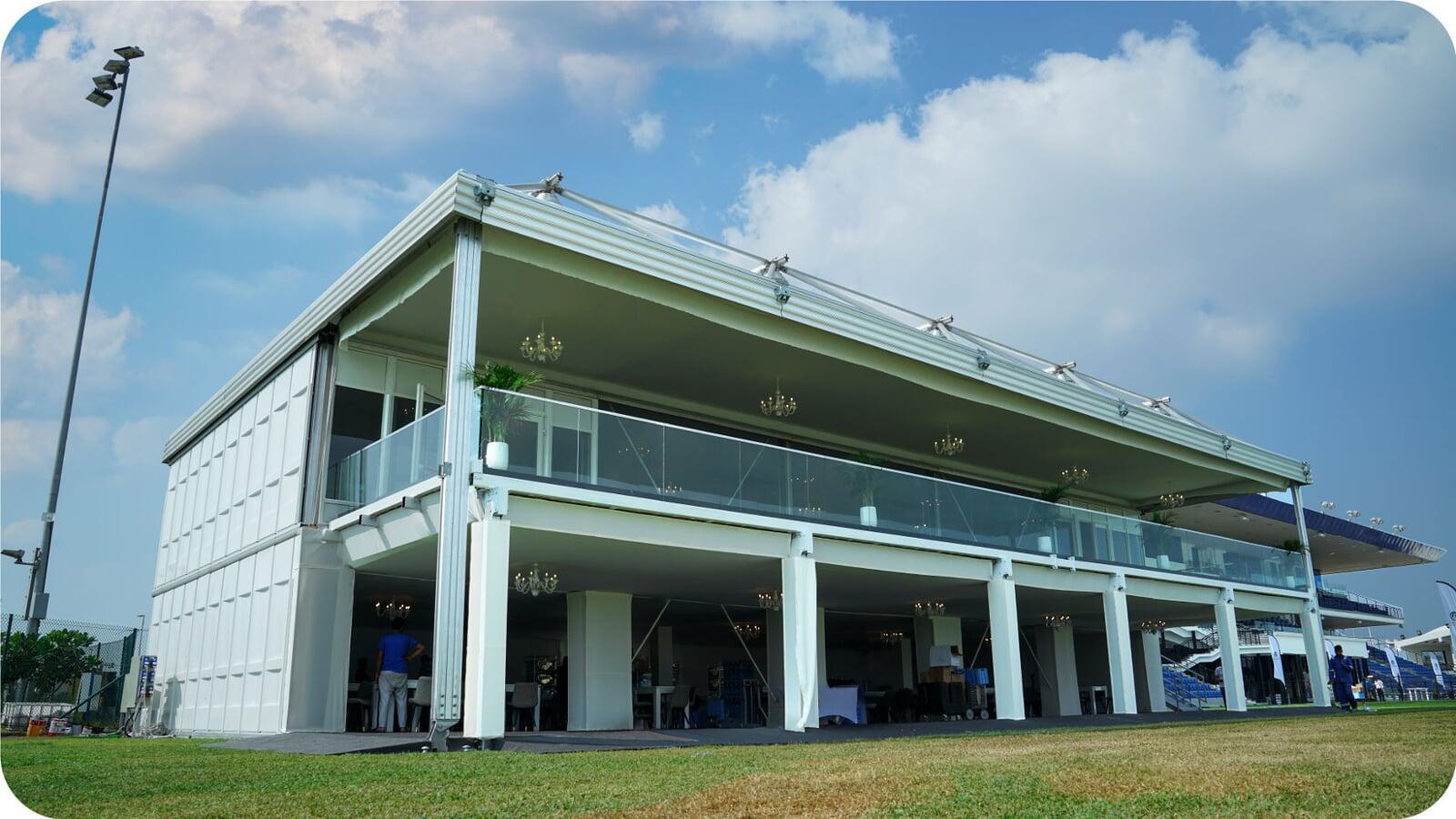 Double Decker Tent Exterior 
