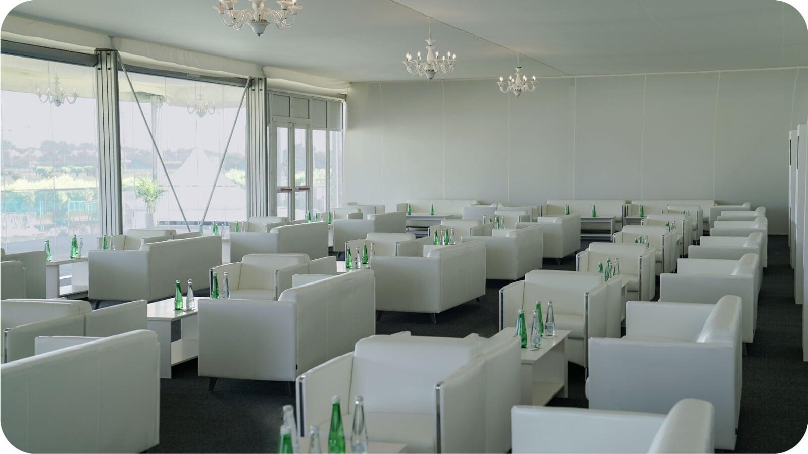 Double Decker Tent Interior 