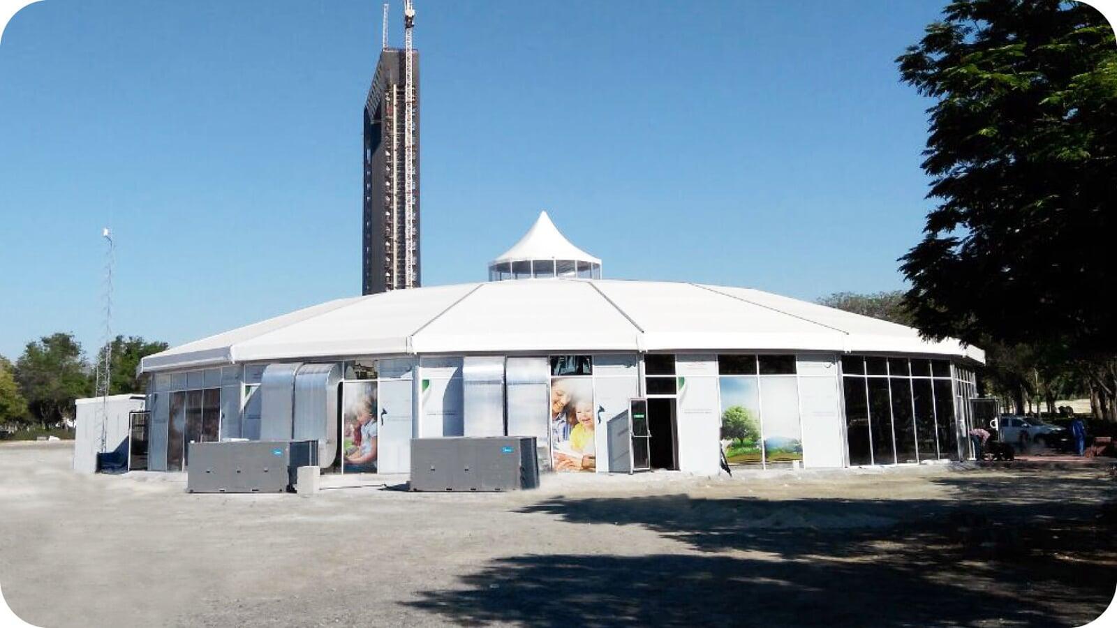 Panoramic Tent Exterior 