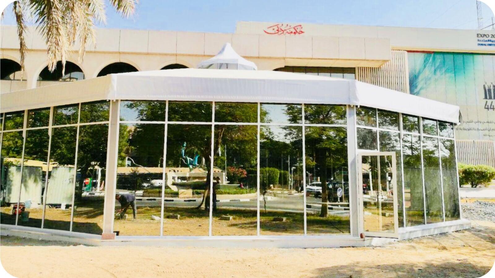 Panoramic Tent Exterior 