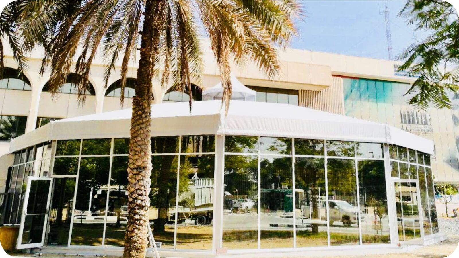 Panoramic Tent Exterior