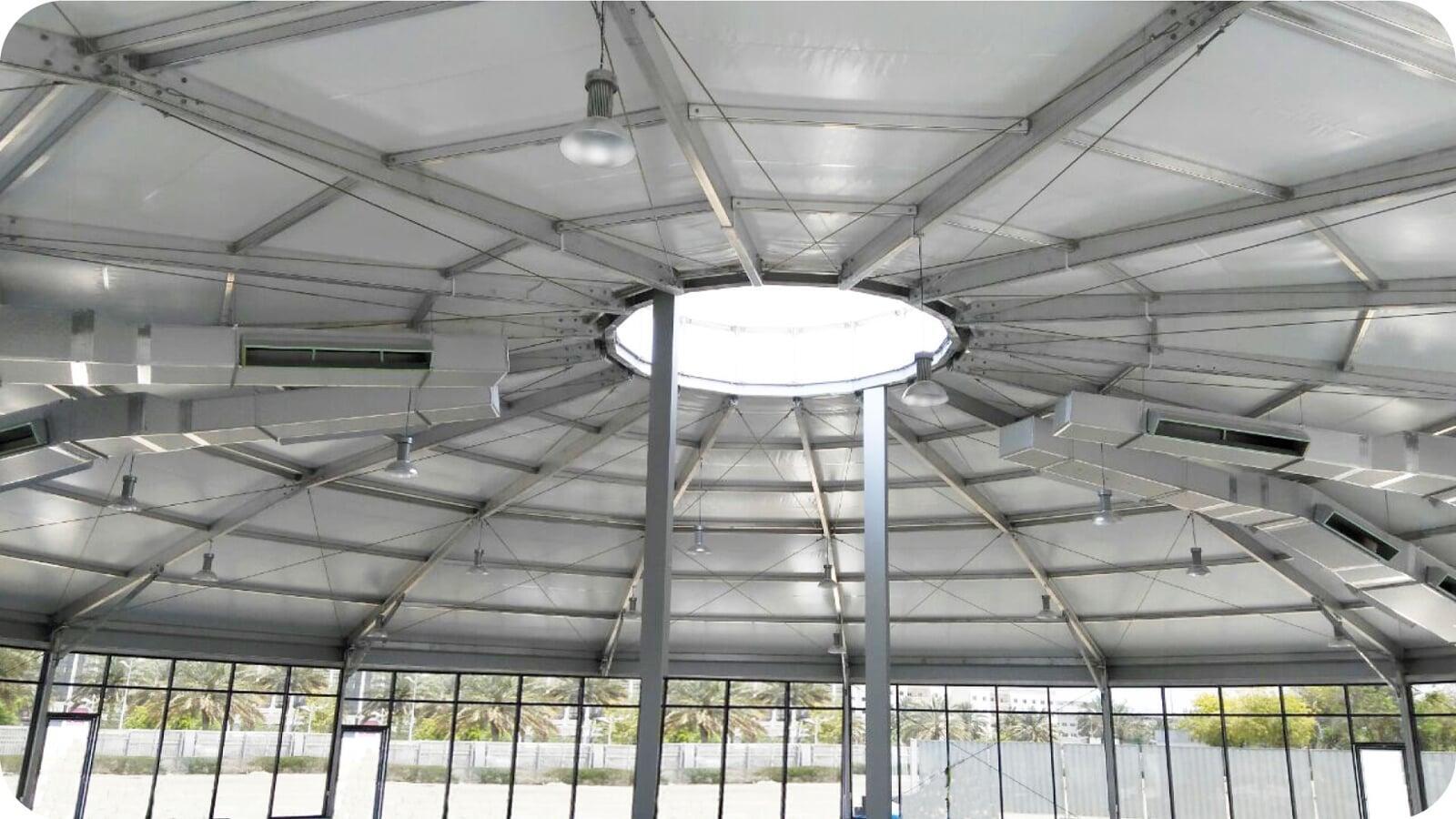 Panoramic Tent Interior