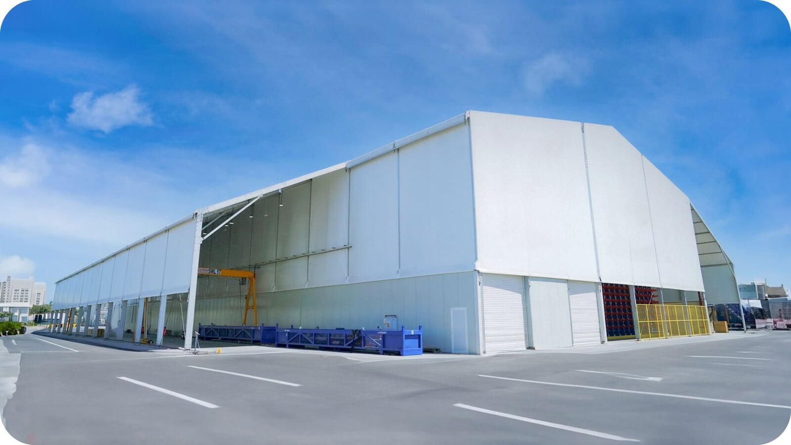 Polygon Tent Exterior 