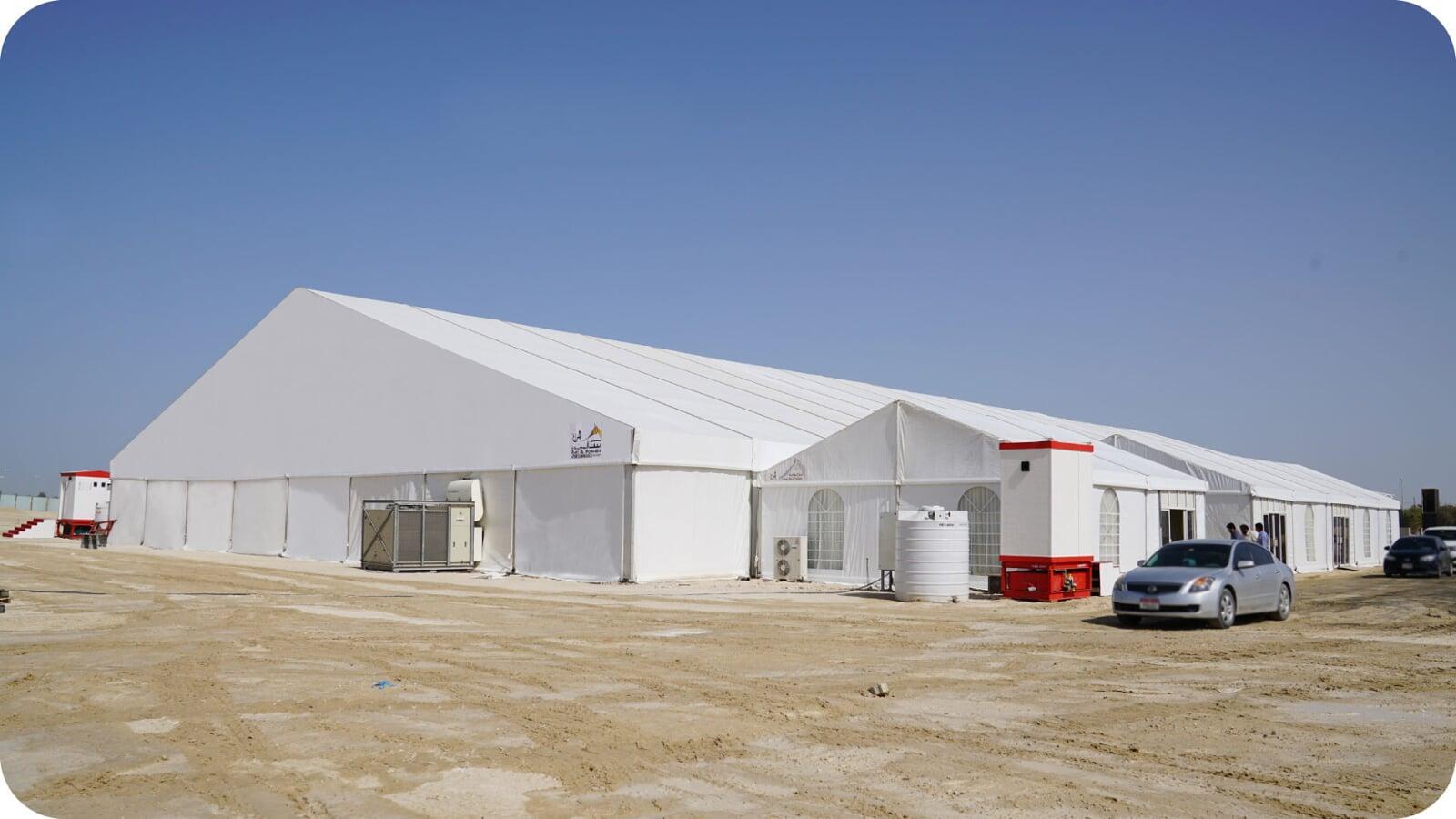 Pyramid Tent Exterior 