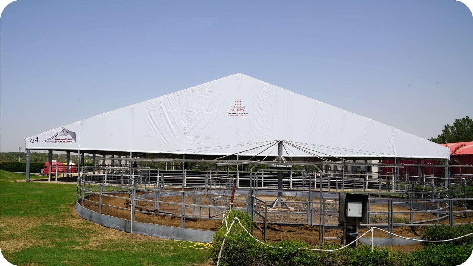 Polygon Tent Exterior 