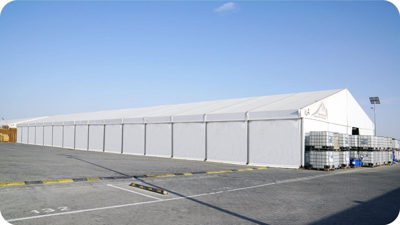 Pyramid Tent Exterior 