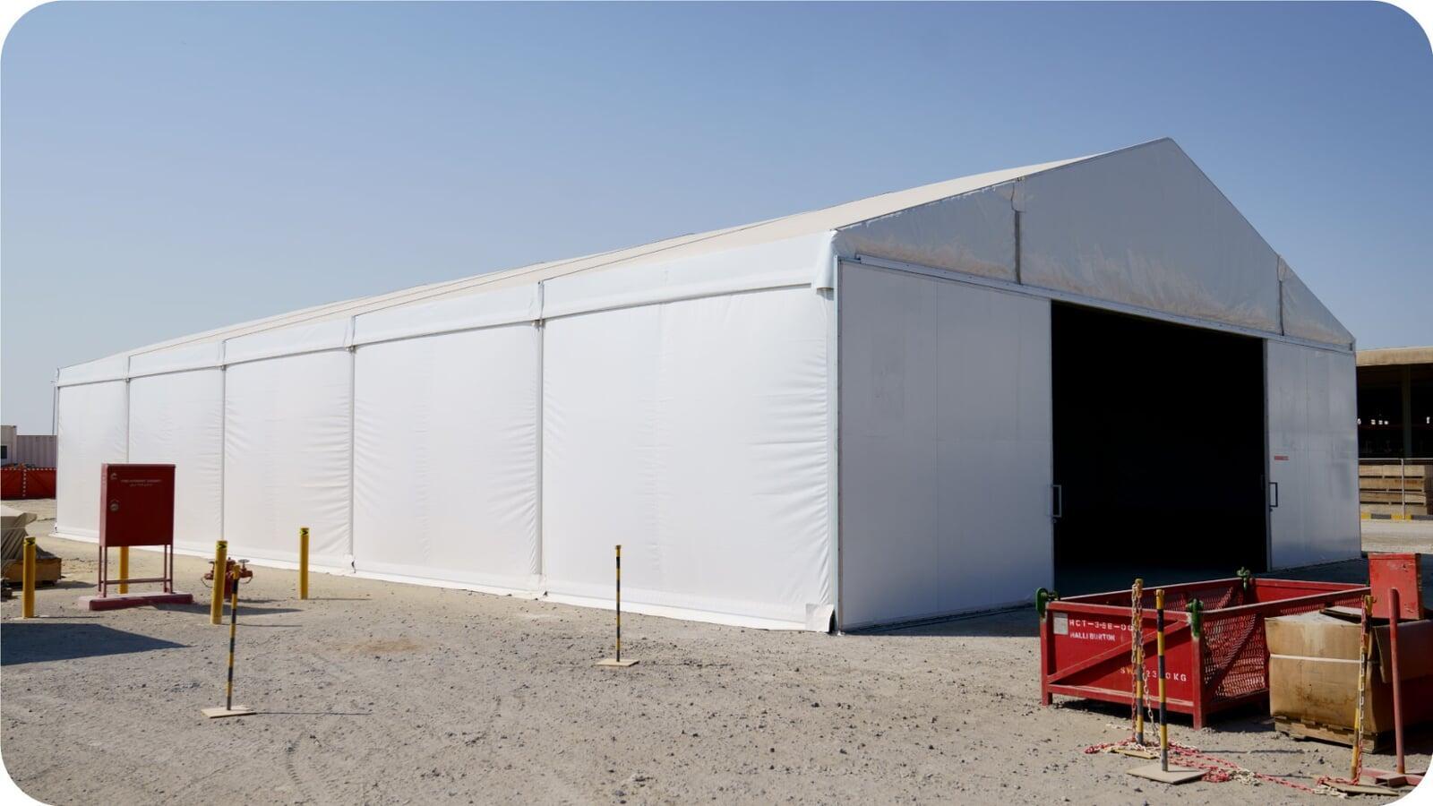 Pyramid Tent Exterior 