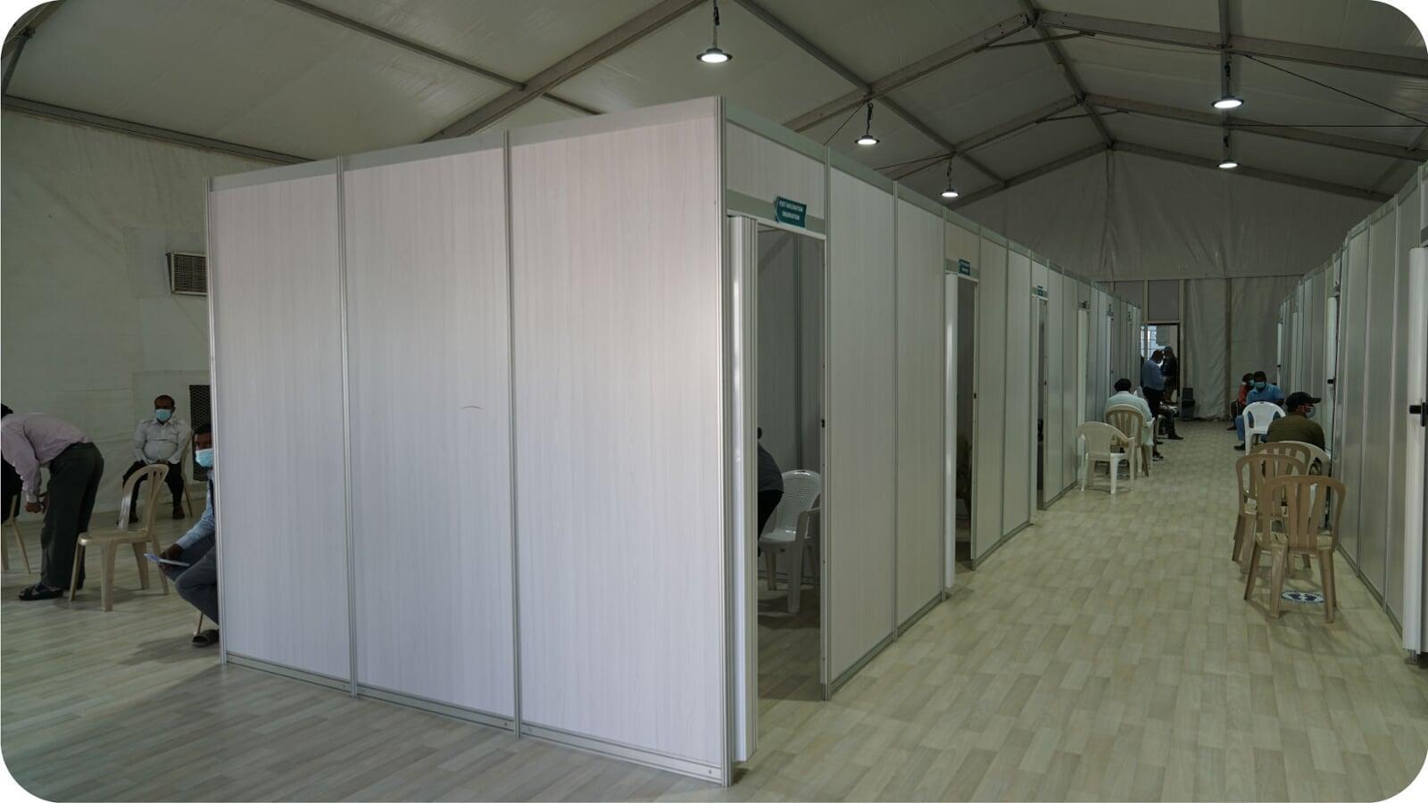 Pyramid Tent Interior 
