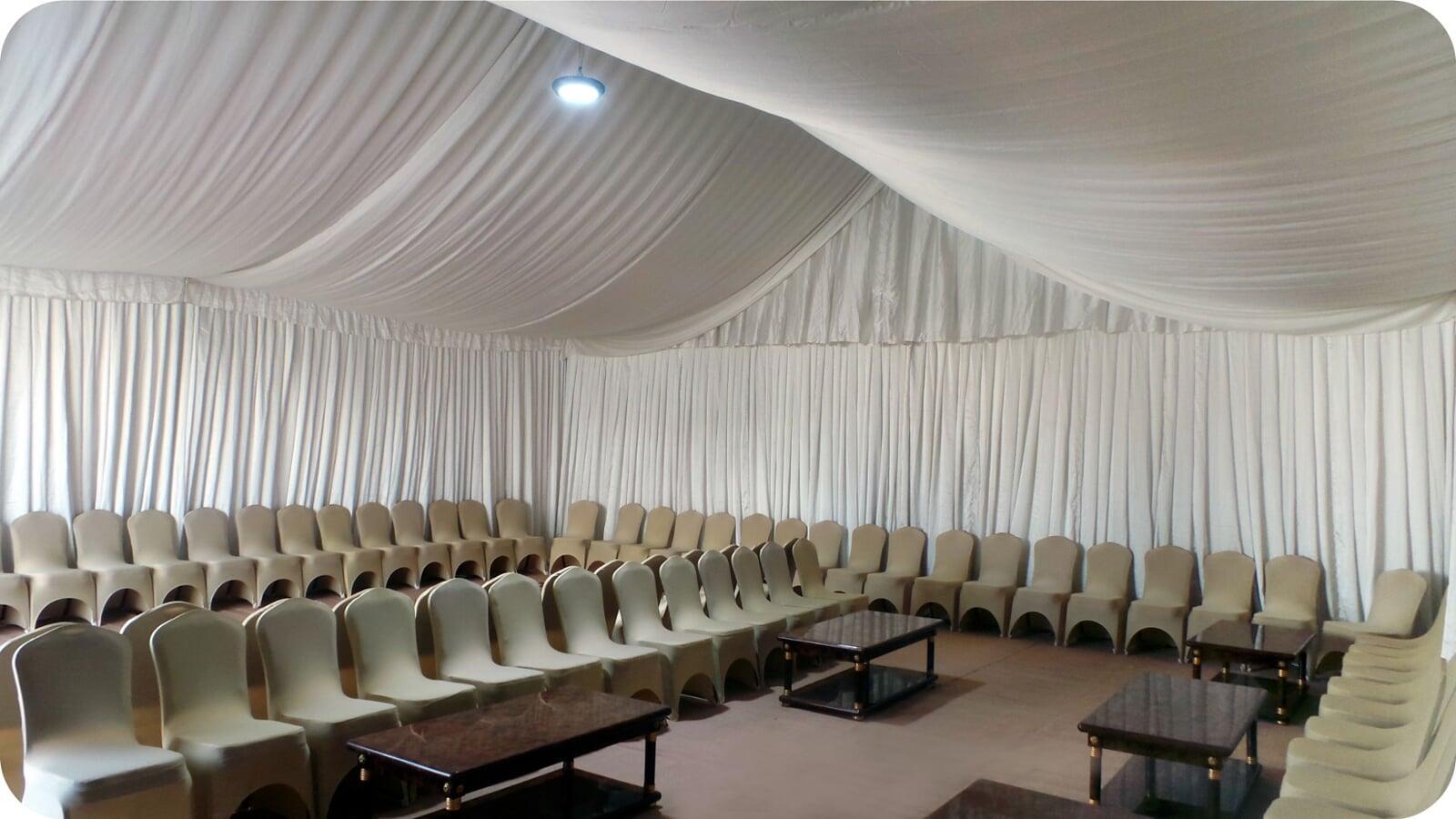 Pyramid Tent Interior 