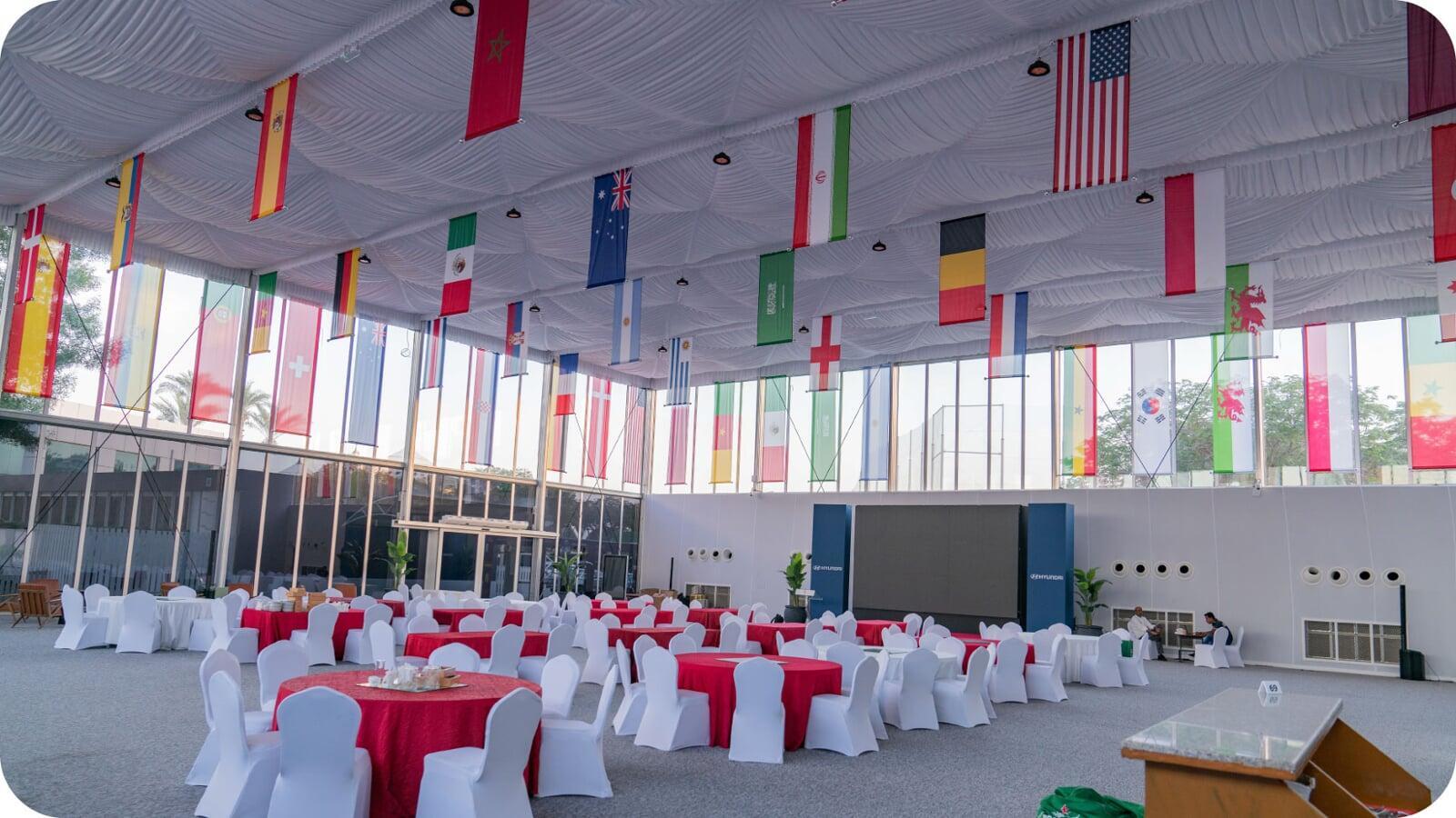 Revolution Tent Interior 