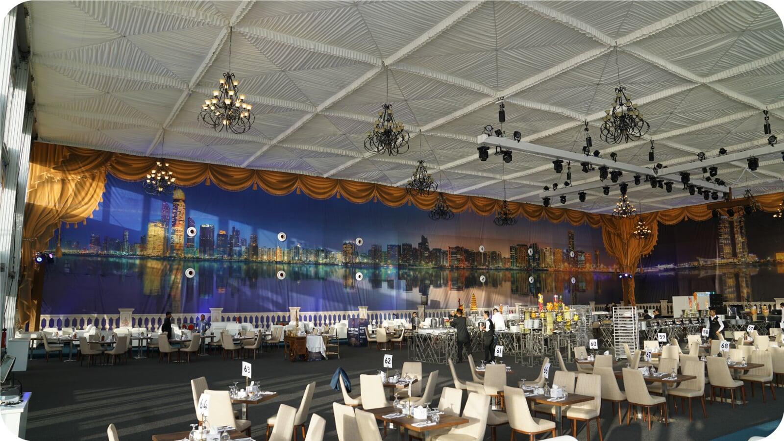 Revolution Tent Interior 
