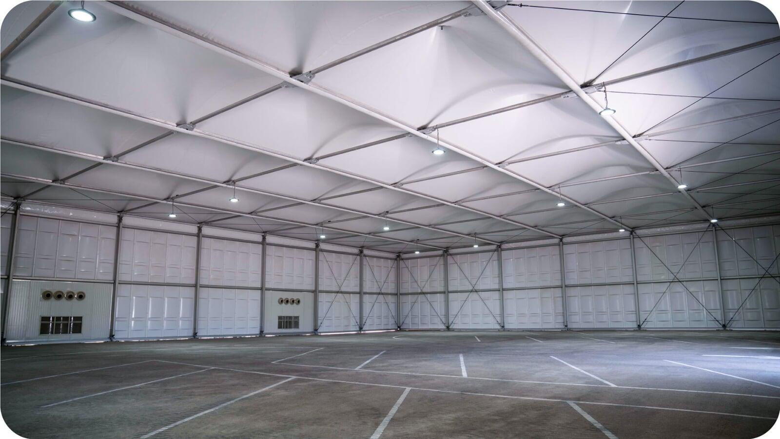Revolution Tent Interior 