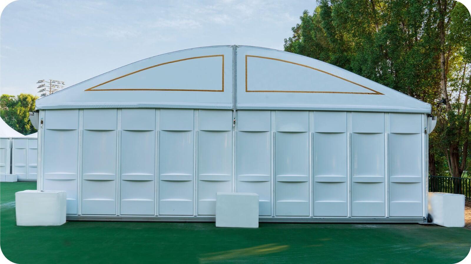 Royal Arch Tent Exterior 