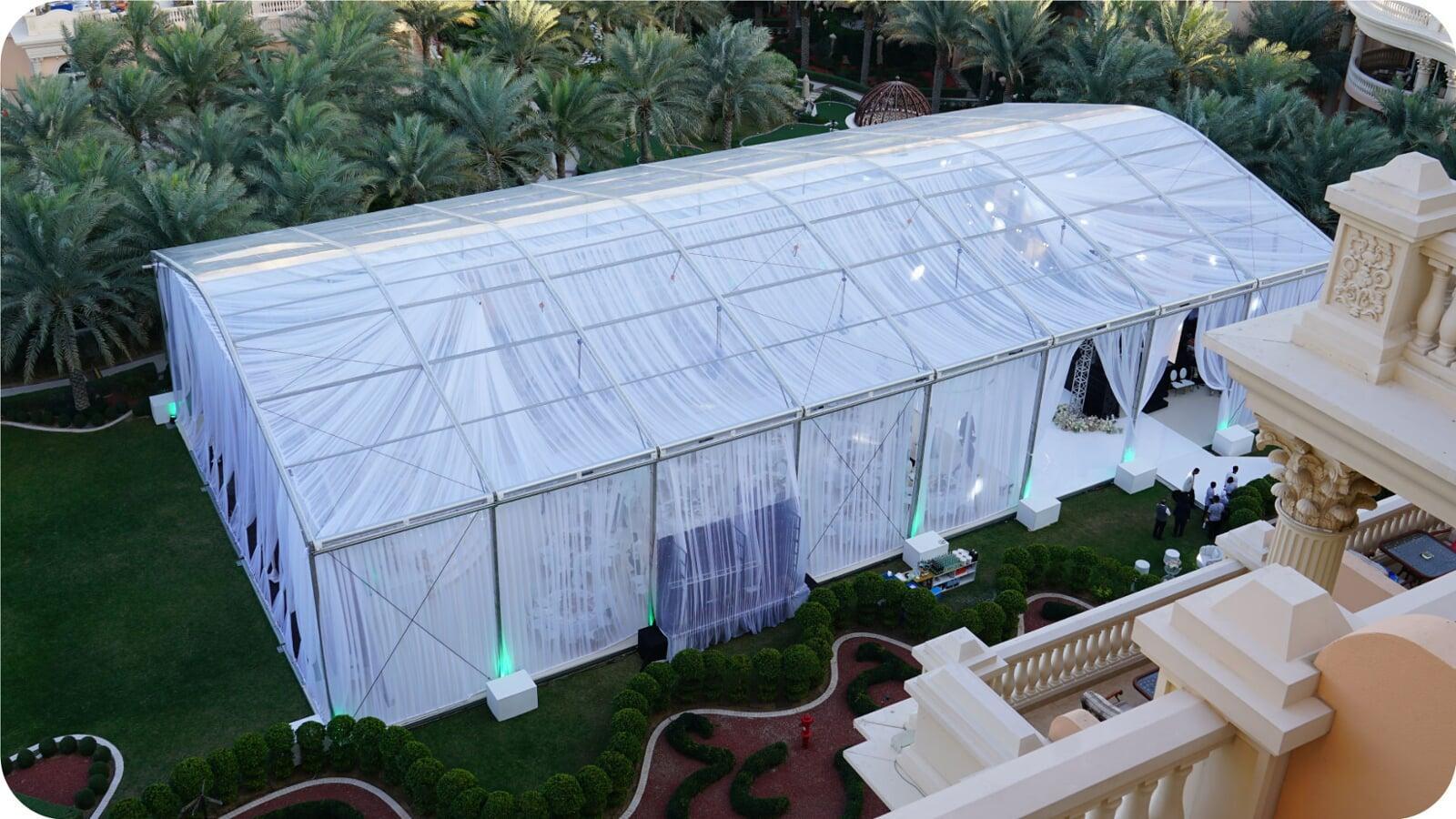 Royal Arch Tent Exterior
