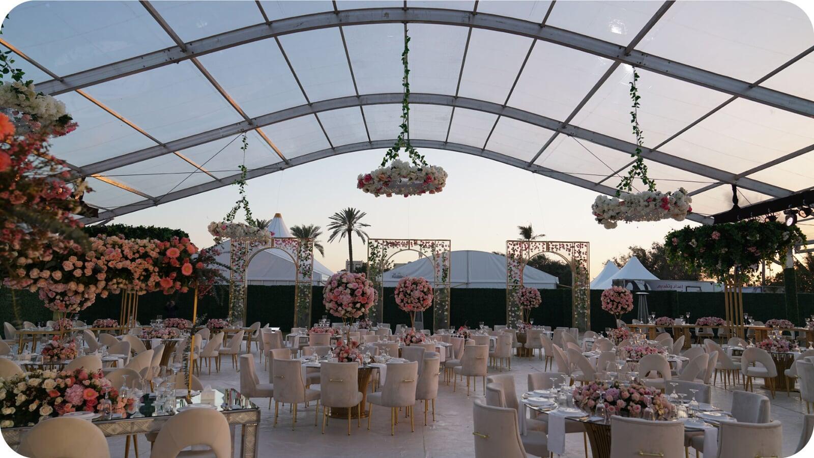 Royal Arch Tent Interior