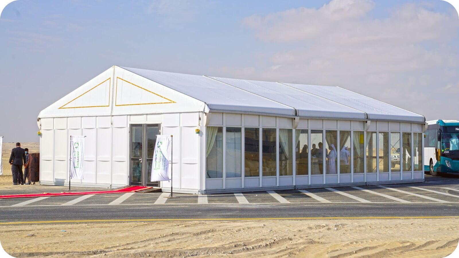 Royal Pyramid Tent Exterior 