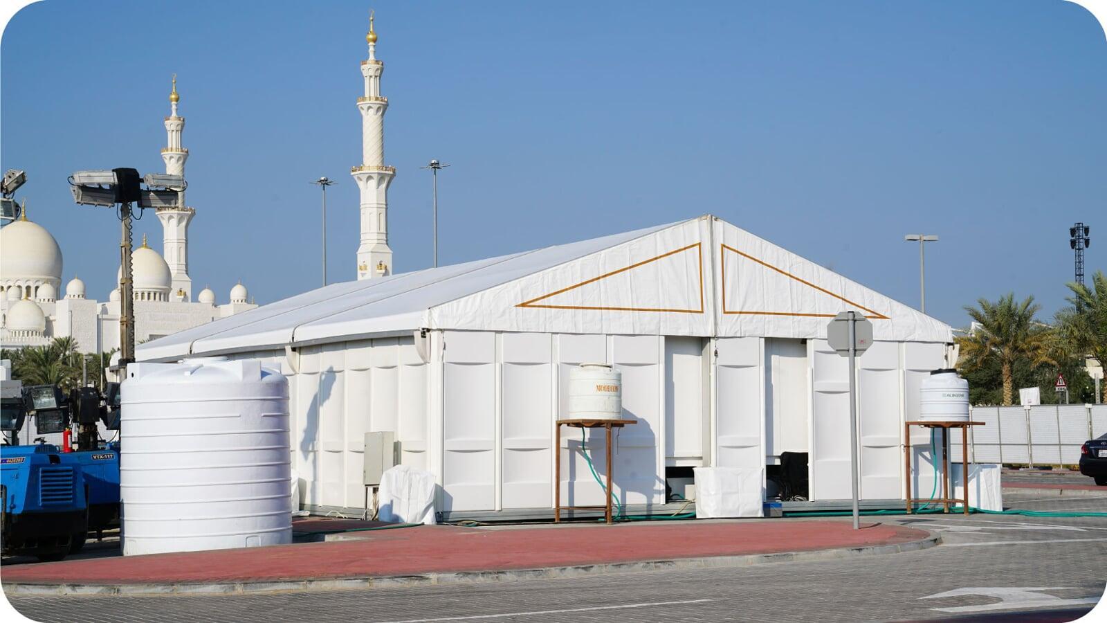 Royal Pyramid Tent Exterior 