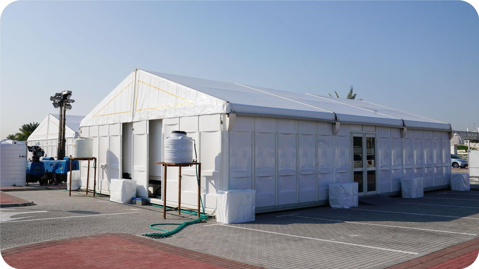 Royal Pyramid Tent Exterior 