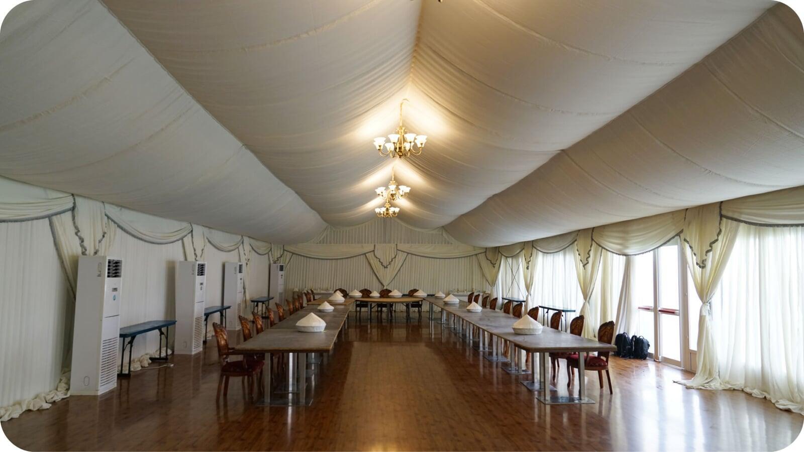 Royal Pyramid Tent Interior 