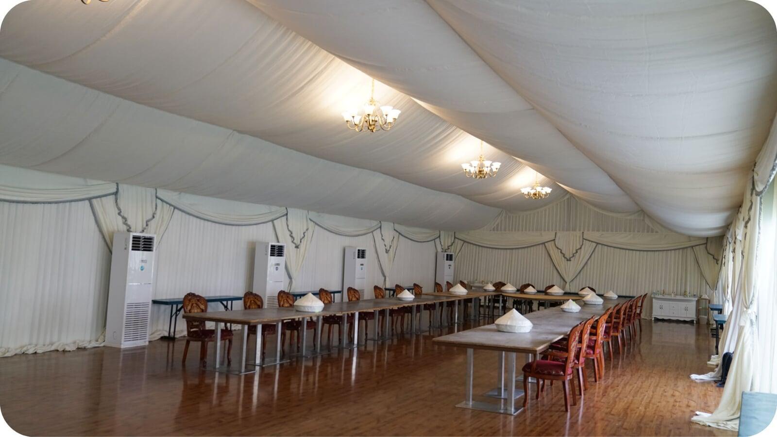 Royal Pyramid Tent Interior 