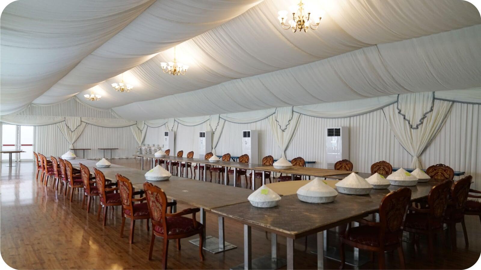 Royal Pyramid Tent Interior 