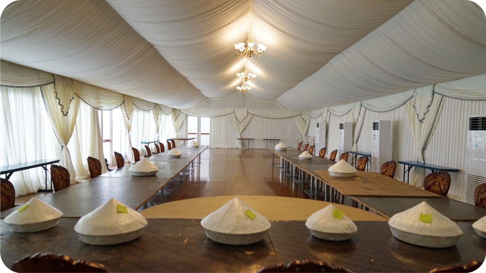 Royal Pyramid Tent Interior 