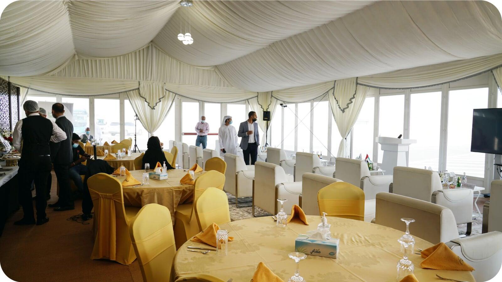 Royal Pyramid Tent Interior 