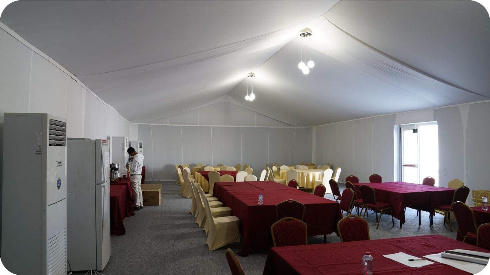 Royal Pyramid Tent Interior 